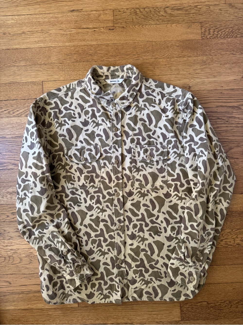 3sixteen Earth Arp Camo CPO Shirt